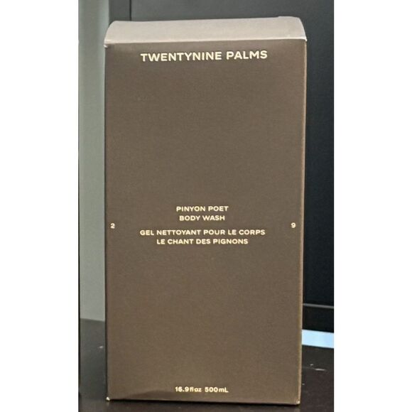New in Box TWENTYNINE PALMS Pinyon Poet Body Wash 16.9 fl oz / 500 mL Gel Pump F - Picture 6 of 6